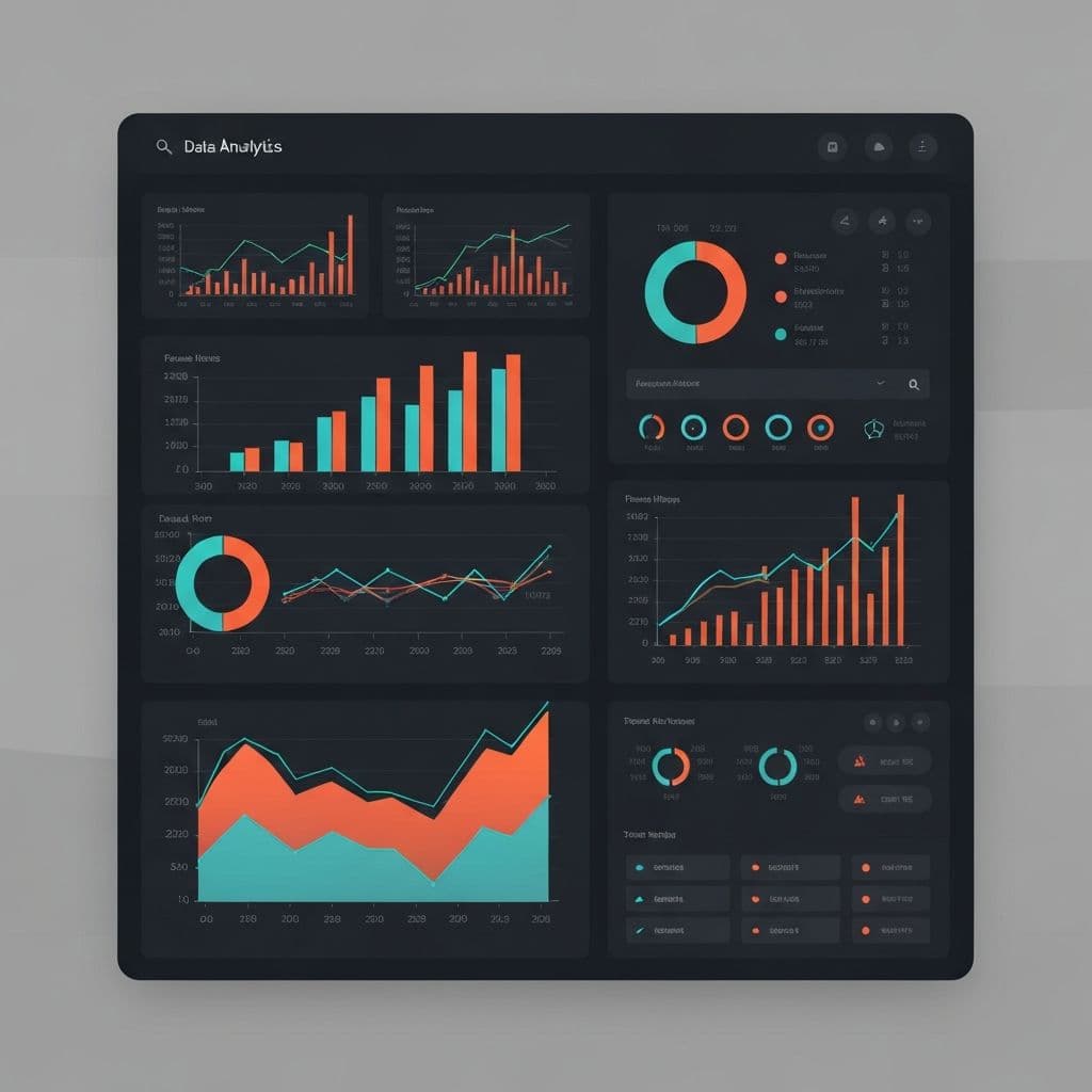 Dashboard de analítica mostrando el crecimiento de tráfico orgánico gracias a una estrategia de contenido y SEO mensual.