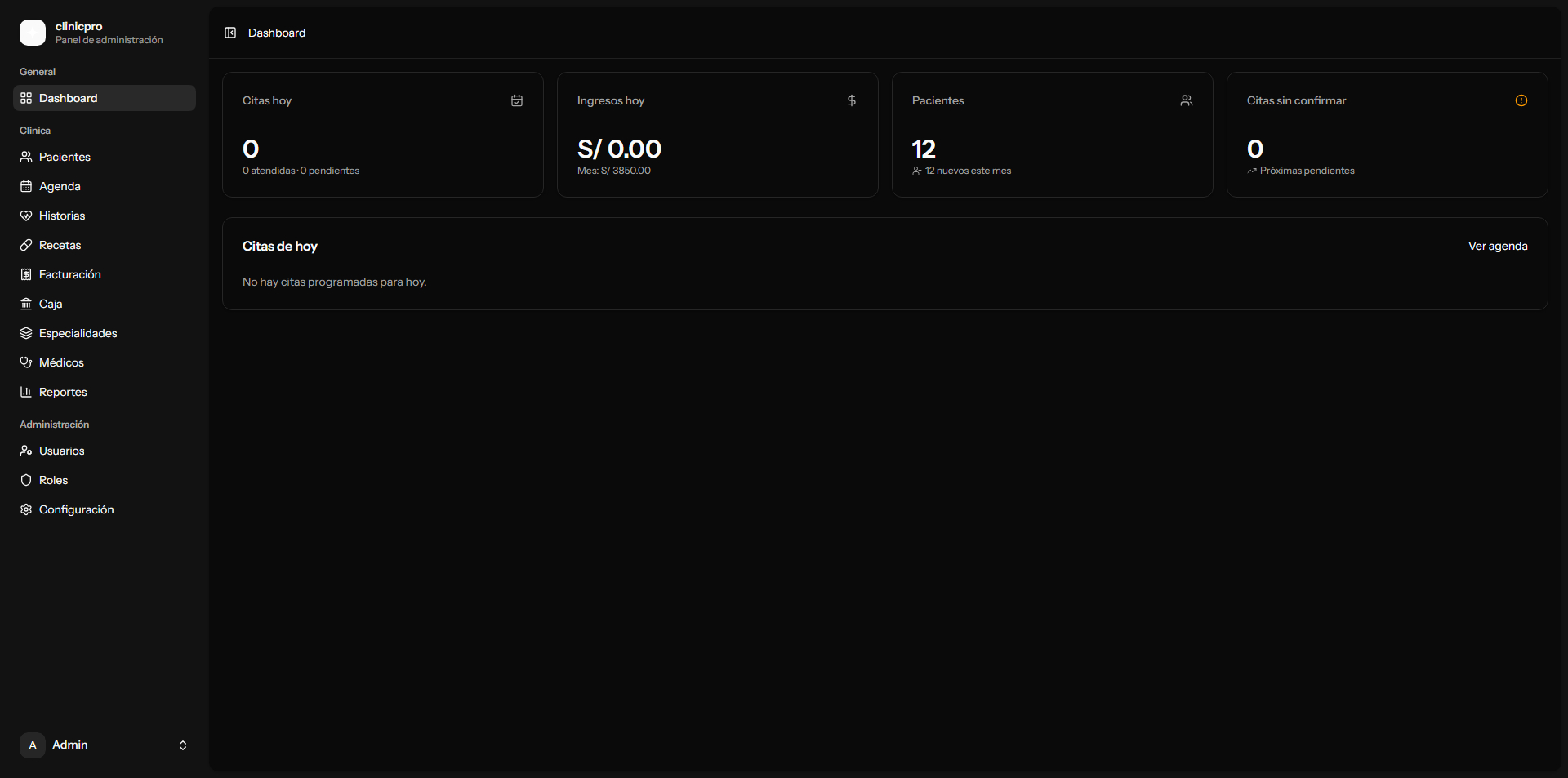 ClinicPro - Gestión de Consultorios